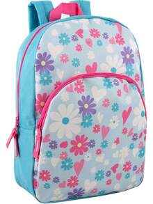 15 Inch Kids Backpacks For Boys & Girls |   Preschool, Kindergarten, Elementary School Backpacks With Adjustable, Padded Straps, Perfect For Little Students' School Days (Stellar Space) - Hoa cúc nhảy múa - Xem 5