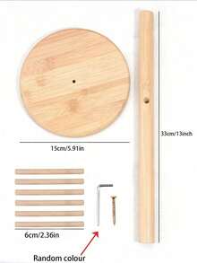 Giá đỡ cốc hình cây có 6 móc, giá đỡ cốc bằng tre, giá đỡ ly hình cây, giá đỡ cốc cà phê có thể tháo rời, giá đỡ cốc bằng gỗ cho nhà bếp, nhà hàng, quán bar. - Nhiều màu - Xem 9
