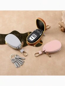 Minimalist Creative Mini Car Key Holder, Unisex Portable Key Chain - Multicolor - View 2