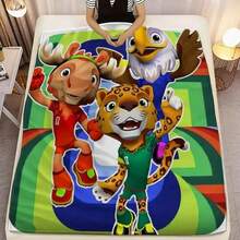 FIFA Chăn lễ hội bóng đá 2026, Chăn chủ đề tiệc bóng đá, Thiết kế ngôi sao bóng đá ngộ nghĩnh, Chăn ngủ trưa, Chăn phủ ghế sofa, Chăn ga gối đệm, Quà tặng cổ vũ, Quà sinh nhật, Quà lưu niệm lễ hội, Nhẹ, Chống bụi, Ấm cúng, Ấm áp, Thoáng khí, Khăn choàng thoải mái - Nhiều màu - Xem 14