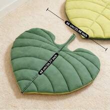 Đệm nằm hình lá cho thú cưng, thảm ngủ mềm mại, có thể giặt máy, dễ vệ sinh, phù hợp mọi mùa, thảm ngủ dày hai mặt có thể đảo chiều cho mèo/chó, dành cho thú cưng nhỏ/vừa. - Nhiều màu - Xem 13