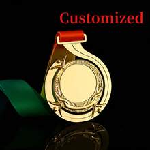 [Personalized Custom Text]Unique Gold, Silver, And Copper Medals, Suitable For School Sports Awards - Ideal For Various Competitions And Honor Awards - 金子 - 查看 10