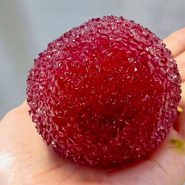 Đồ trang trí bàn làm việc hình quả dâu tằm giúp giảm căng thẳng, mềm mại khi bóp, thích hợp cho văn phòng và nhà. - nhiều màu - Xem 4