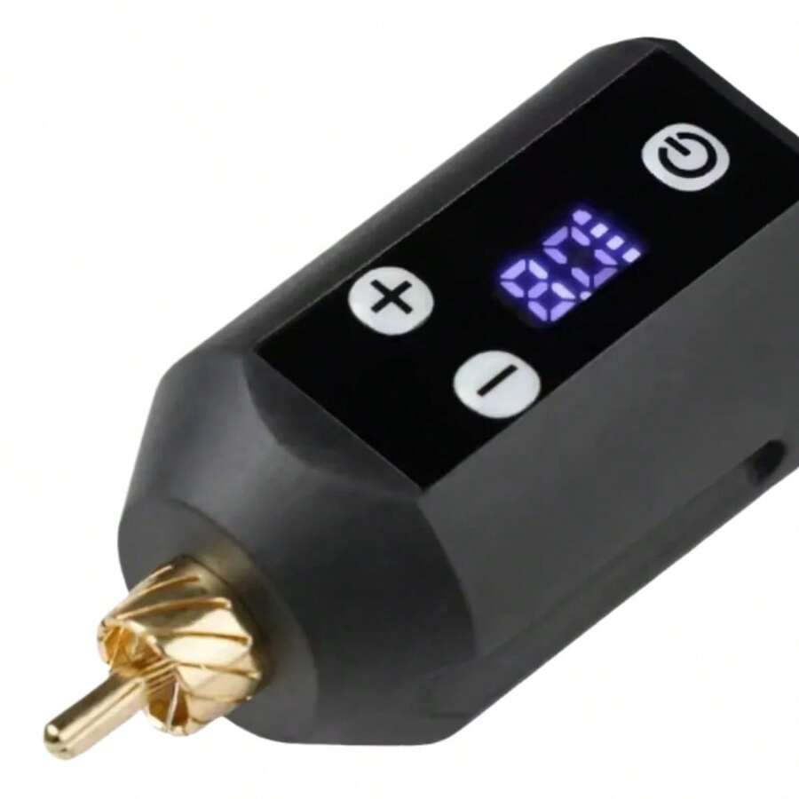 Batería Para Tatuar Inalámbrica Fuente De Poder Rca Wx1 tatuajes temporales tatuajes Producto de calidad Diseño moderno Uso diario Perfecto para regalo - Negro - Ver 1
