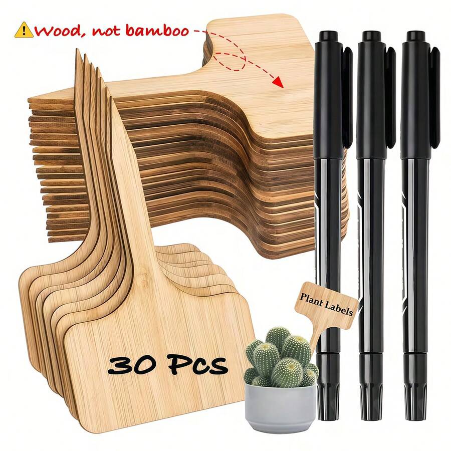 10 nhãn cây hoàng dương dùng cho vườn, dùng để cắm hoa, đánh dấu tên cây cảnh hình dáng độc đáo, nhãn cây tái sử dụng, thích hợp cho cây treo, nhãn cây và làm vườn tại nhà.