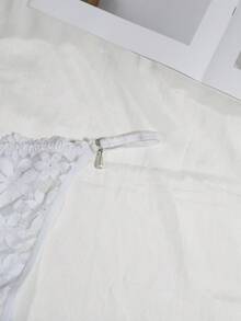 1件装时尚蕾丝女士丁字裤，特别设计，饰以白色珍珠，展现俏皮可爱，性感女士内衣，半透明舒适女士内裤 - 彩色 - 查看 4