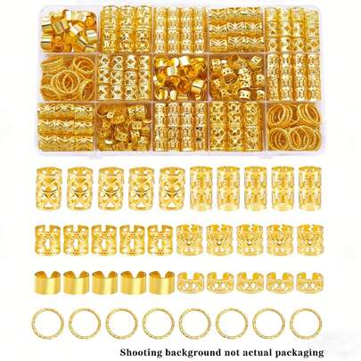 70个复古镂空金属发夹，发爪，发卡，发饰，适用于编发，爪子，夹子，发卡，夏季，头部饰品，发夹