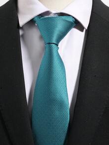 1pc Men's Fashion Patterned Handmade Necktie, Suitable For Business, Workplace, Gathering, Party, Suit, Formal Attire,Accessories,Festival,Graduation Gift,Accsesories - Multicolor - View 3