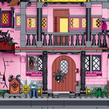 Building Blocks Set Magic Toy Store, Halloween Witch House Construction Blocks Set (With Crane And Spider Details), Collector's Model Building Set 1022PCS - 1 Item - View 8