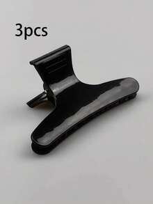 Hair Clips, Non-Slip Strong Alligator Clips, Essential Hairstyling Tool - Black - View 5