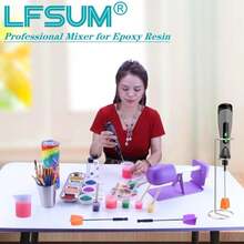 Resin Mixer Epoxy Mixer Paddles - 4 Reusable Reusable Paint And Resin Mixer Paddle To Mix Epoxy Resin, Paint, Ceramic Glaze And Reduce Bubbles - Paint Mixer For Drill (4X-Small) - ColorA - View 5