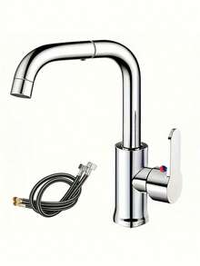 Kran Dapur Fleksibel Putar 360° - Kran Mixer Panas dan Dingin Pegangan Tunggal dengan Permukaan Mengkilap. Termasuk Inti Katup dan Perangkat Keras Pemasangan. Ideal untuk Wastafel Dapur Modern, Kamar Mandi, dan Ruang Rias; Aksesori Penting untuk Rumah Kontemporer dan Pilihan Sempurna untuk Proyek Renovasi Rumah. - MultiWarna - View 22