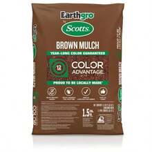 1.5 Cu. Ft. Brown Wood Shredded Bagged Mulch - Brown - 查看 10