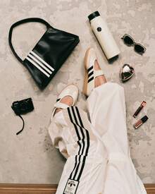 Adidas Samba Jane White Black Gum (Women's) - White - View 7