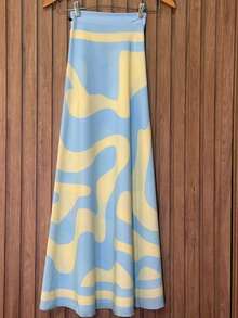 Premium Beach Cover-Up Set: Bodysuit, Swimsuit, And Pareo - Zaya Print - View 2