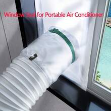 Portable Air Conditioner Window Seal Strip, Portable Air Conditioner Glass Dryer Ventilation Kit, Adjustable Length 25x62~ 92cm , Upgraded For Easy Installation - Air Conditioner Sealing Strip - View 4