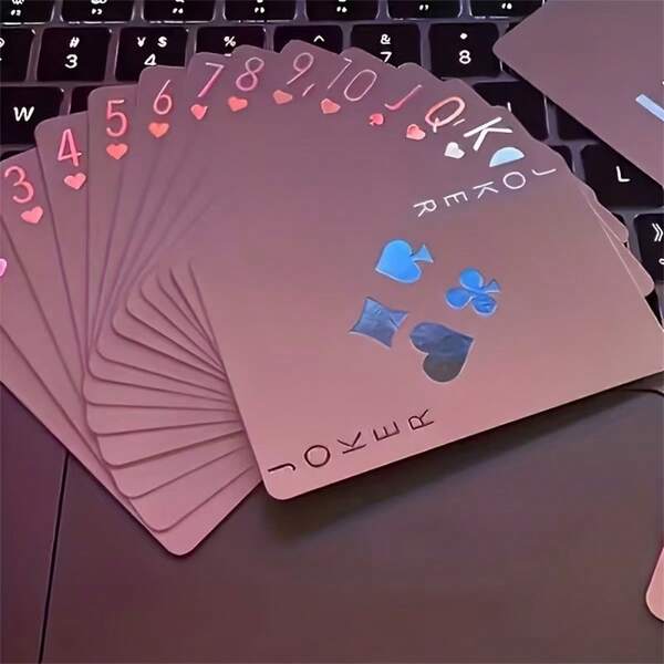 Premium Laser Silver Playing Cards - Perfect For Family Gatherings, Parties, Dorms And Gifts | Ideal For Christmas, Halloween, Thanksgiving