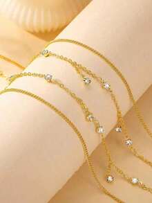 HOTNICE Bohemian Multi-Layered Sexy Bikini With Tassel, Water Droplet Waist Chain, Abdominal Jewelry, Summer Beach Vacation Party Accessories Suitable For Women - Dây đeo eo 3 - Xem 9