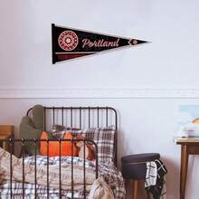 NWSL 12 X 30 Felt Wall Decor Pennant - Great For Home/Bed Room/Man Cave Decor - Team Color - View 4