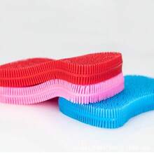 硅胶洗碗刷、锅刷、清洁海绵、果蔬清洁工具、厨房清洁用品 - 多色 - 查看 8