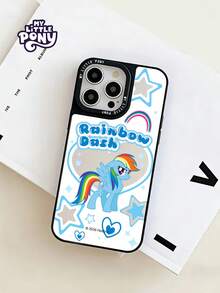 Hasbro MY LITTLE PONY Ốp điện thoại tráng gương chính hãng, ốp điện thoại hoạt hình nữ tính, ốp điện thoại quà tặng ngày lễ, đóng hộp, tương thích với Apple iPhone 17, 17 Air, 17 Pro, 17 Pro Max, 11, 12, 13, 14, 15, 16 Pro, 16 Pro Max, 14 Plus, 15 Plus, 16 Plus, 15 Pro Max, 16 Pro, 16 Pro Max - Nhiều màu - Xem 2