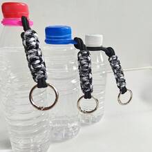 1pc Multi-Functional Water Bottle Clip, Water Bottle Hook With Elastic, Reusable, Suitable For Hanging On Belt, Backpack, Universal For Water Bottles & Cups - Multicolor - View 7