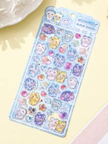 Colorful 3D Epoxy Resin Stickers - Solid Stickers - Theme, Exquisite Appearance, Strong 3D Effect, Waterproof Self-Adhesive Decorative Stickers, Comfortable Touch, Rich Decorative Atmosphere, Suitable For DIY Decoration, Toys, Instruction Manuals, Diaries, Notebooks, Laptops, Phone Cases, Etc. - Multiple Colors Available [Style/Packaging Random] - View 12