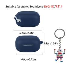 Suitable For Anker Soundcore R60i NC/P31i Bluetooth Earphone Compartment Soft Silicone Protective Cover Case - Multicolor - View 10