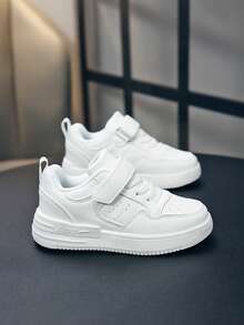 Giày thể thao trắng dành cho thanh thiếu niên, giày casual đi học, giày trắng dành cho học sinh hoạt động ngoại khóa, phù hợp cho mọi mùa. - trắng - Xem 5