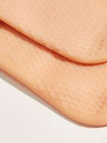 Foot care 1双硅胶柔软保湿嫩肤防皲裂袜，沙滩袜，室内袜 - 杏色 - 查看 4