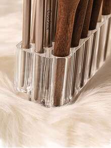 1 hộp đựng cọ vẽ móng tay acrylic trong suốt, dung tích lớn, 26 lỗ, chống bụi, cạnh vuông, bề mặt nhẵn, đa chức năng, nhỏ gọn, ổn định, có ngăn chứa đồ, hộp đựng dụng cụ làm móng chuyên nghiệp, sang trọng, tối giản, thích hợp sử dụng hàng ngày tại salon, quán bar, nhà, phòng ngủ, ký túc xá, du lịch, mùa xuân hè, thu đông, tiệc tùng. - Trong sáng - Xem 4