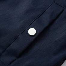 Men's Spring Casual Turndown Collar Jacket - Royal Blue - View 7