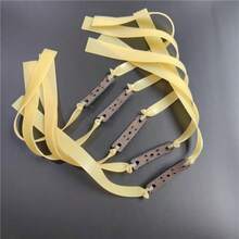 1.5mm Thick Flat Rubber Bands, 5/10pcs/Pack, Random Color And Design, Durable Slingshot Flat Rubber Bands, Outdoor Shooting Competition Accessories - Khaki - View 3