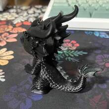 1pc 3D Printed Baby Dragon Animal Collectible Ornament, Simple And Realistic Design - Home Decor Dragon Statue Ornament, Suitable For Christmas, Halloween, Valentine's Day, Etc. - Indoor/Outdoor Use, Holiday Home Decoration | Bookshelf, Shelf, Garden Decoration, Etc., Indoor Ornament, Outdoor Ornament - Multicolor - View 3
