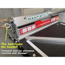 Cortador de piso de vinilo rígido de 33 cm corta SPC/LVP/LVT/WPC hasta 9 5 mm; sin grietas! Hoja móvil para esquinas irregulares atascos de puertas etc. - Ahorra un 30% de tiempo. Perfecto para - como en la foto - Ver 6