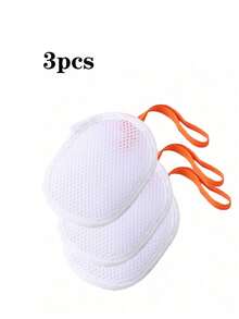 1pc Soap Net Bag, Double-Sided Soap Foaming Net, Shower Scrubber, Facial Cleanser Lather Net Bag - Multicolor - View 18