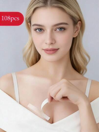 108/72/36/5pcs,Anti-Slip Sticker Chest Neckline Invisible Skirt Women's Anti-Leak Sticker Clothes Stick Low Collar Strap Anti-Slip