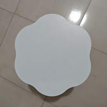 1pc Flower Shaped Small Coffee Table, Minimalist & Cute Living Room Side Table, Bedroom Nightstand - Multicolor - View 11