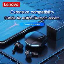 Lenovo GM2 PRO Bluetooth Earphones, Semi-In-Ear, Wireless, Noise Cancelling, Smart, Bluetooth 5.3, LED Light, Touch Control - View 3