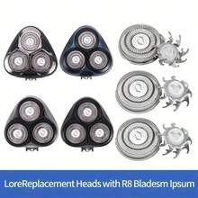 Men's Floating Shaver Heads FR8, Replacement Shaver Heads For Electric Shavers, Dual Ring Shaver Heads, Suitable For Replacement Of 3000, 2000 And 1000 Series Models - Blade - View 2