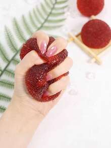 荔枝造型成人减压桌面玩具 | 趣味手持桌面礼品 | 创意柔软挤压感 | 办公桌及家居必备 | 派对礼品及节日礼物 | 成人玩具、趣味发泄工具、桌面装饰 - 彩色 - 查看 5