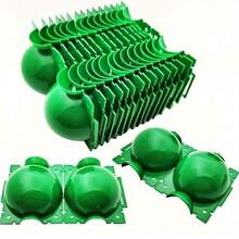 1 pieza/10 piezas Caja de plantación de raíces de árbol, herramienta de trasplante de bola de enraizamiento, dispositivo de enraizamiento y corte de alta presión, pod de propagación de alta presión, adecuado para esquejes de plantas y plántulas - Verde - Ver 12