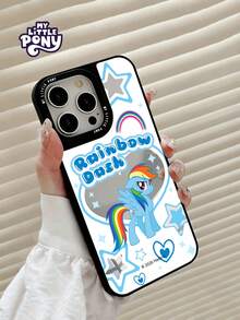 Hasbro MY LITTLE PONY Ốp điện thoại tráng gương chính hãng, ốp điện thoại hoạt hình nữ tính, ốp điện thoại quà tặng ngày lễ, đóng hộp, tương thích với Apple iPhone 17, 17 Air, 17 Pro, 17 Pro Max, 11, 12, 13, 14, 15, 16 Pro, 16 Pro Max, 14 Plus, 15 Plus, 16 Plus, 15 Pro Max, 16 Pro, 16 Pro Max - Nhiều màu - Xem 6