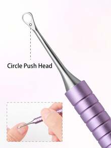 1 Set Callus Remover Kit: 6-In-1 Professional Callus Remover And Cutter, Stainless Steel Gel Nail Polish Scraper, Durable Nail And Foot Care Cleaning Tools For Manicure And Pedicure - Multicolor - View 8