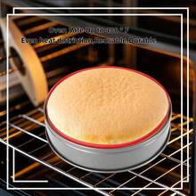 Khuôn nướng bánh mì tròn bằng silicon 9x5 inch, thảm nướng, chống dính và có thể tái sử dụng, dễ vệ sinh, viền silicon chống trượt, dụng cụ nướng có thể tái sử dụng cho nhà bếp và phòng ăn. - Xem 5