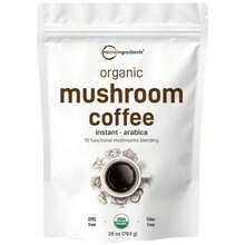 Organic 10-In-1 Mushroom Coffee – Helps Reduce Bloat, Support A Flat Tummy & Sharpen Focus – Lion's Mane, Reishi & Cordyceps – Smooth Energy, No Jitters – Best Seller - Quantity - View 6