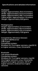 Logitech K868 三模機械鍵盤 無線藍牙辦公鍵盤 輕薄便攜 可拆卸上蓋 長續航 相容於Mac/Windows/iPad - 查看 7