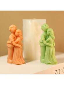 拥抱男孩女孩 DIY 手工香氛石膏多功能硅胶模具 - 情侶 - 查看 3