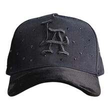 High-Quality LA Triple Black Dandy Cap - Black - View 3