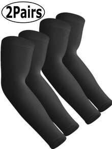 3/2/1 Pack UV Protection Arm Sleeves - Cooling, Compression, Tattoo Cover - Suitable For Men, Women, Teens - Multicolor - View 2